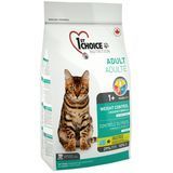 1st Choice Adult Weight Control ФЕСТ ЧОЙС КОНТРОЛЬ ВЕСА сухой диетический корм для котов склонных к полноте ФЧКВКВ5,44 фото