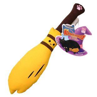 CattyMan Kick Toy Broom КЕТТІМЕН МІТЛА шурхотлива іграшка для котів 84544 фото