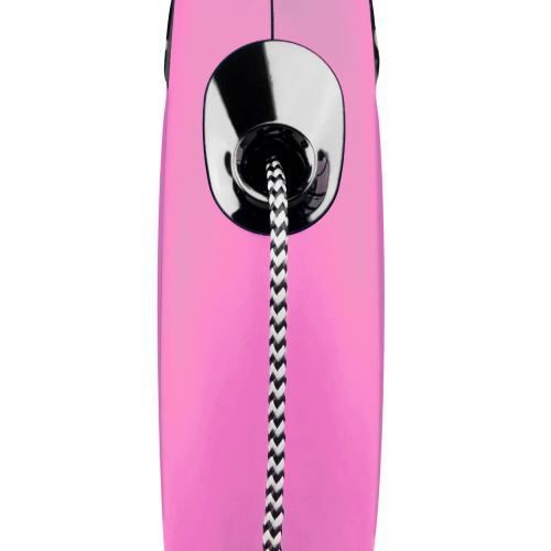 Поводок-рулетка Flexi для кошек New Classic Cat трос розовая размер XS 3 м/8 кг Cat PINK Flexi фото