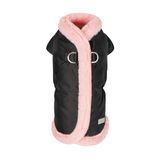 Куртка Pet Fashion Mery для собак чорний/рожевий S PR244315 фото