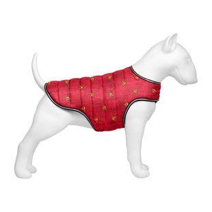 Курточка-накидка для собак WAUDOG Clothes, рисунок "Супермен красный", L, А 41 см, B 58-70 см, С 42-52 см 505-4007 фото