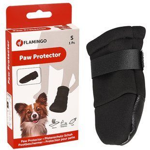 Flamingo Paw Protector S ФЛАМИНГО ЗАЩИТНЫЙ БОТИНОК для собак пород мопс, такса, пудель 506641 фото