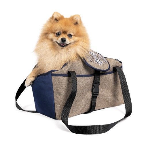Сумка-переноска Pet Fashion Linen для собак 38х32х22 см PR243272 фото