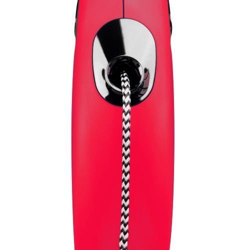 Поводок-рулетка Flexi для кошек New Classic Cat трос красный размер XS 3 м/8 кг Cat RED Flexi фото