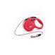 Поводок-рулетка Flexi для кошек New Classic Cat трос красный размер XS 3 м/8 кг Cat RED Flexi фото 1