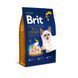 Корм сухой Brit Premium Cat by Nature Indoor для взрослых домашних кошек с курицей 8 кг 171869 фото 1