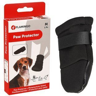 Flamingo Paw Protector M ФЛАМИНГО ЗАЩИТНЫЙ БОТИНОК для собак пород бордер-колли, фокстерьер, бультерьер 506642 фото