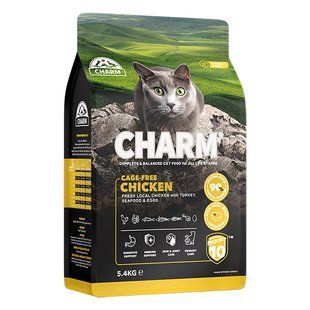 Charm Cage-Free Chicken ЧАРМ КУРКА ВІЛЬНОГО ВИГУЛУ сухий беззерновий холістик корм для котів 1001454 фото