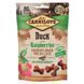 Лакомство Carnilove Cat Crunchy Snack Duck with Raspberries для кошек для крепкого иммунитета с уткой и малиной 50 г 100411/7199 фото 1