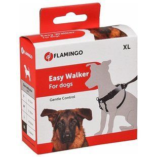 Flamingo Easy Walker ФЛАМІНГО ІЗІ ВОКЕР тренувальна шлея для собак, нейлон 503553 фото