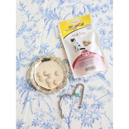 Вітаміни GimCat Every Day Malt Tabs для котів таблетки для виведення шерсті 40 г G-427034/427065 фото