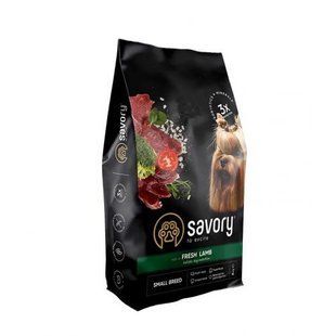 Корм сухой Savory Small Breeds rich in Fresh Lamb для взрослых требовательных собак малых пород до 10 кг со свежим ягненком 8 кг 30334 фото