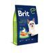 Корм сухий Brit Premium by Nature Cat Sterilized Salmon для стерилізованих котів з лососем 8 кг 171872 фото 1