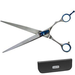 Davis Extreme Edge BLUE Straight ДЭВИС ЭКСТРИМ ЭДЖ прямые ножницы для стрижки собак S.EB8S фото