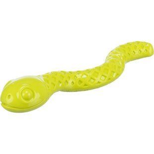 Іграшка Trixie для собак Змія для ласощів термопластична гума 27 см зелена 34931 фото