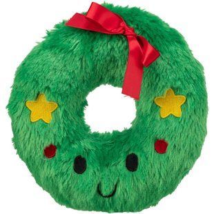 Игрушка для собак Trixie Рождественский веночек плюш 22 см 92627_Christmas фото