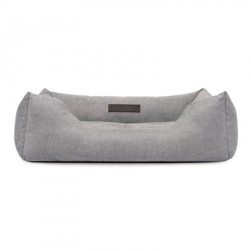 Лежак Pet Fashion Denver №2 для собак сірий 78х60х20 см PR243006 фото