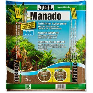 Натуральний субстрат JBL Manado для прісноводних акваріумів, 5 л 18473 фото