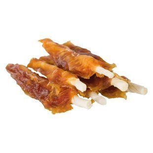 Ласощі Trixie Chicken Flags для собак жувальні рулетики з курячої грудки 14 см 220 шт/уп 315881_220шт фото