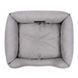 Лежак Pet Fashion Denver №1 для собак сірий 60х50х18 см PR243007 фото 4