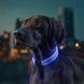 Ошейник для собак с подсветкой WAUDOG LED, RGB, Type-C, регулируемый, Ш 25 мм, Длин 60 см 5289 фото 2