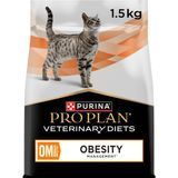 Сухой диетический корм PRO PLAN VETERINARY DIETS OM Obesity Management St/Ox для взрослых кошек для снижения избыточной массы тела, с курицей, 1.5 кг 7613035159211 фото