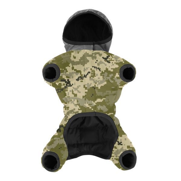 Комбінезон для собак WAUDOG Clothes, малюнок "Мілітарі", XS22, В 29-31 см, С 19-21 см 415-4026 фото