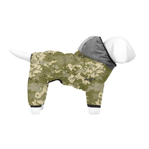 Комбінезон для собак WAUDOG Clothes, малюнок "Мілітарі", XS22, В 29-31 см, С 19-21 см 415-4026 фото