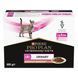 Вологий дієтичний корм PRO PLAN VETERINARY DIETS UR ST/OX Urinary для дорослих котів для розчинення та зниження утворення струвітних каменів, шматочки у підливці, з лососем, 10х85 г 8445290093851 фото 2