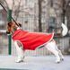 Жилет Pet Fashion Fleecy для собак червоний/сірий S FLEECY кр-сер S фото 2
