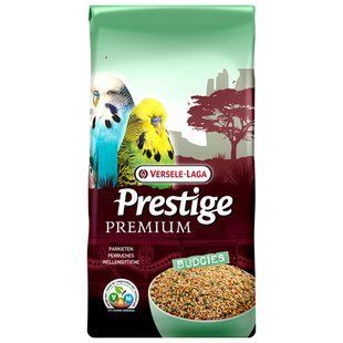 Versele-Laga Prestige Premium Вudgies ВЕРСЕЛЕ-ЛАГА ПРЕСТИЖ ПРЕМІУМ ПАПУЖКА повнораціонний корм для хвилястих папуг 217016 фото