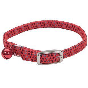 Coastal Li`l Pals Reflective Kitten Collar КОСТАЛ ЛИТТЛ ПЕЛС КИТТЕН светоотражающий ошейник для котят, 0.9х20см 07721_RED08 фото