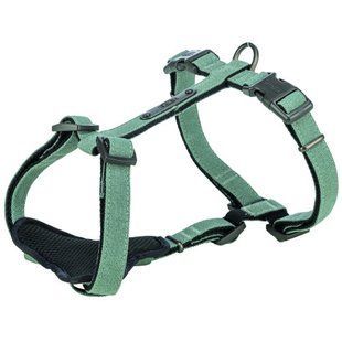 Шлей Trixie CityStyle H-harness для собак хлопок XS&ndash;S 30&ndash;44 см 10 мм светло-зеленый 1969616 фото