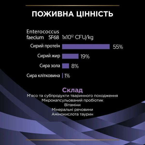 Пробиотик PRO PLAN FortiFlora для взрослых кошек и котят для поддержания нормальной миклофлоры желудочно-кишечного тракта, 30х1 г 8445290040794 фото