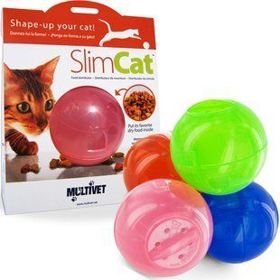 PetSafe СЛИМ КЭТ (Slimcat) универсальный шар-кормушка для котов TOY00116 фото