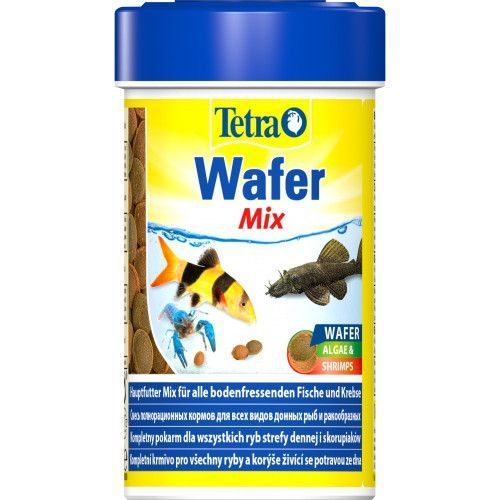Корм Tetra Wafer Mix для аквариумных донных рыб таблетки 48 г/100 мл 140066 фото