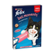 Влажный дополнительный корм FELIX Вкусные моменты для взрослых кошек, с лососем, 4х10 г 8445291632639 фото 1