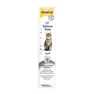 Витамины GimCat Expert Line UT Balance для кошек паста для почек и мочевыводящих путей 50 г G-427041 фото