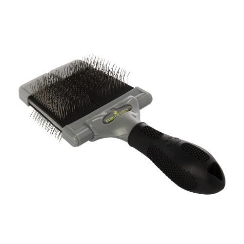 Щетка-пуходерка для собак и кошек FURminator жесткая L 20,5 х 9,5 х 1,5 см 153184 фото