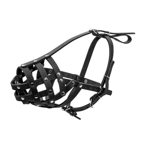 Намордник твердий "CoLLaR" (боксер малий) чорний 05981 фото