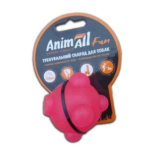 Игрушка AnimAll Fun шар молекула для собак и котов, коралловая, 5 см 110596 фото