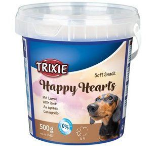Ласощі Trixie Soft Snack Hearts with Lamb для собак з ягням 500 г 31497 фото