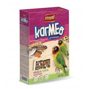 Повнораціонний корм Vitapol Karmeo Premium для нерозлучників, 500 г 165920 фото