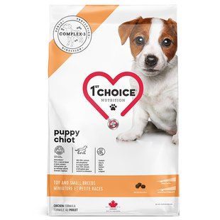 1st Choice Puppy Toy and Small ФЕСТ ЧОЙС ЦУЦЕНЯ МІНІ МАЛИХ КУРКА сухий суперпреміум корм для цуценят міні та малих порід ФЧСЩММК5 фото