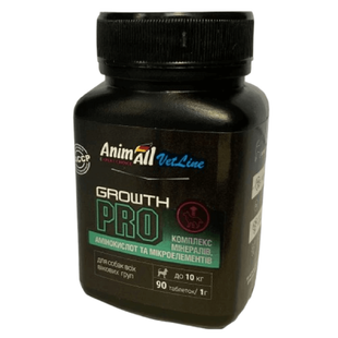 Витамины AnimAll VetLine Growth PRO для малых пород собак 1 г &times; 90 табл 139889 фото