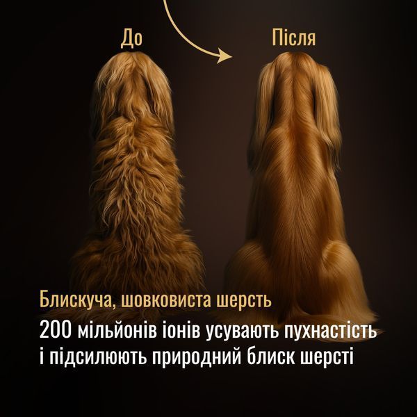 Tauro Pro Line Універсальний фен для тварин із гнучкою системою кріплення на шиї, з вилкою ЄС, фіолетовий TPLKAKLO70575 фото