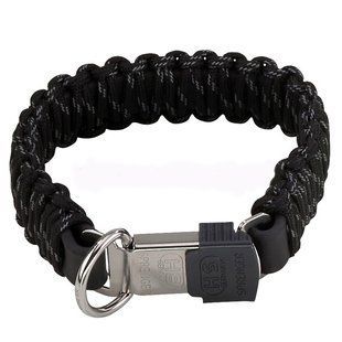 Sprenger Paracord СПРЕНГЕР ПАРАРКОРД черный светоотражающий ошейник для собак 59340_055_71 фото