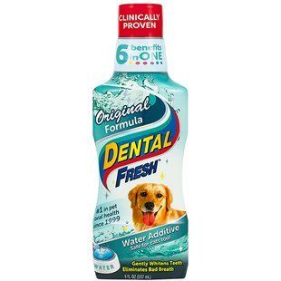 SynergyLabs Dental Fresh СИНЕРДЖІ ЛАБС СВІЖІСТЬ ЗУБІВ рідина від зубного нальоту і запаху з пащі собак і котів 00422 фото