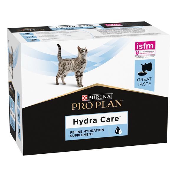 Влажный дополнительный корм PRO PLAN Hydra Care для взрослых кошек для увеличения потребления воды и снижения концентрации мочи, 10х85 г 7613038944593 фото