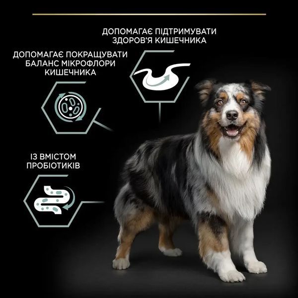 Сухий корм PRO PLAN Medium Adult 1+ Sensitive Digestion для дорослих собак середніх порід, з чутливим травленням, з ягням, 3 кг 7613035214798 фото